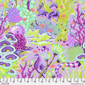 Floral Reef Reef What You Sew Ultraviolet by Tula Pink fabric