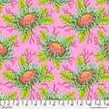 Floral Reef Friends & Anemones Coralline by Tula Pink fabric