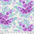 Floral Reef Shadow Sharks Ultraviolet by Tula Pink fabric