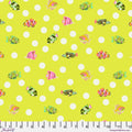 Floral Reef School Crossing Seagrass by Tula Pink fabric