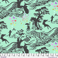 Tula Pink Prince Charming Déjà Vu Fabric – Turtle Bay - Sweetmint