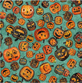 QT Fabrics-Creepin' It Real by Morris Creative Group- 1/2 Yard