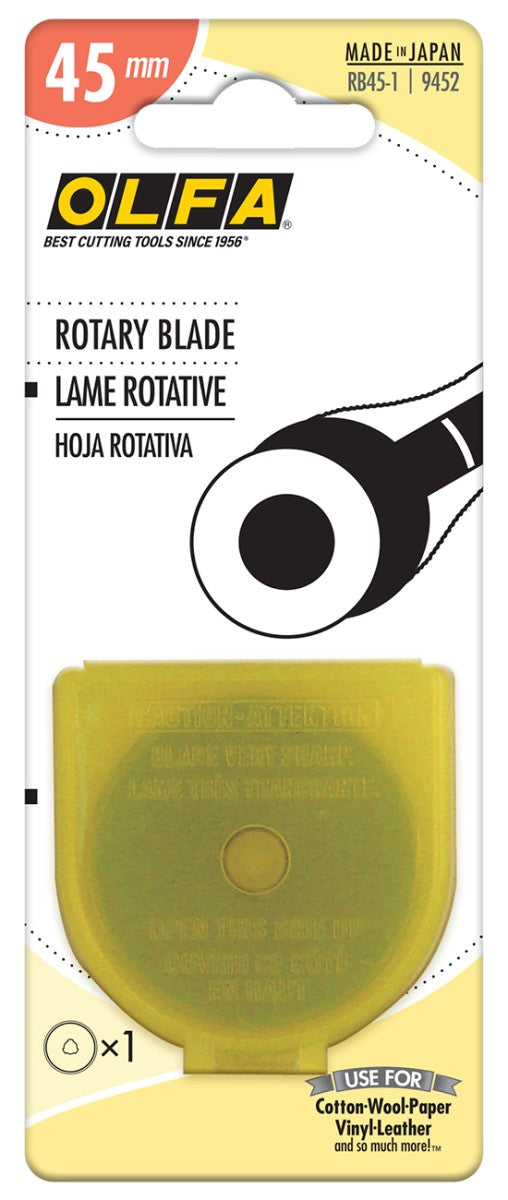 OLFA 45mm Rotary Blade Refill - 1 Count