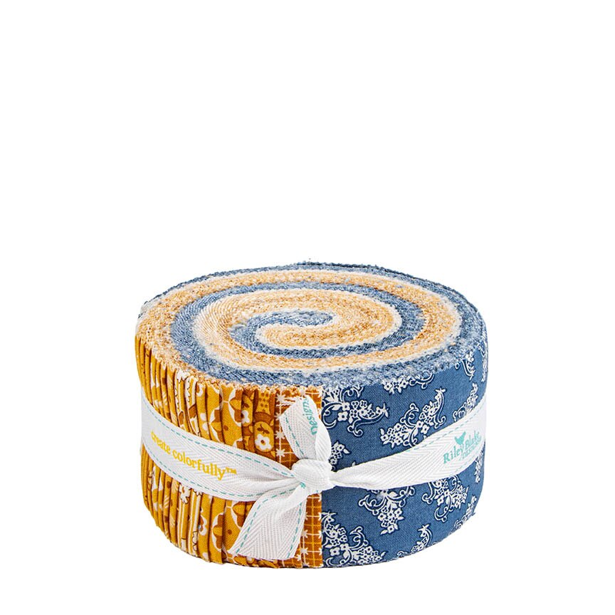 Denim & Daisy 2.5 Inch Rolie Polie - 40 Pieces