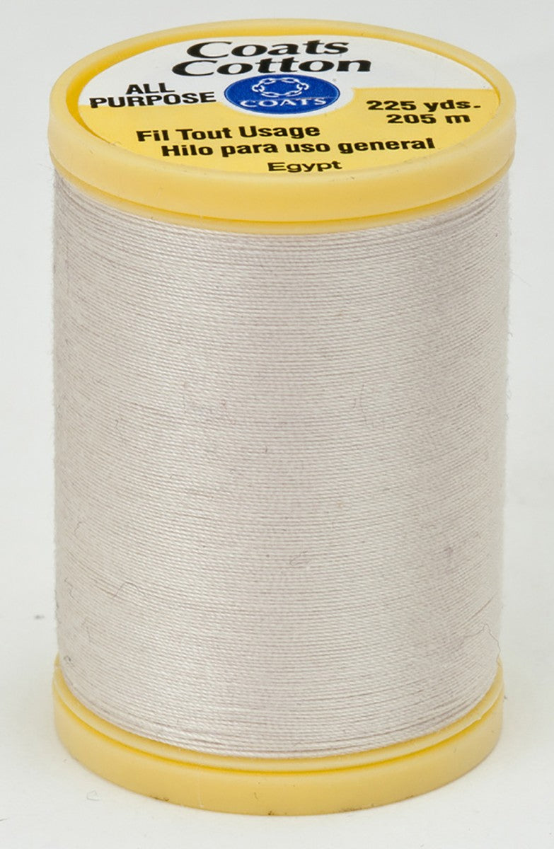 Coats Cotton Sewing Thread 225yd - Natural
