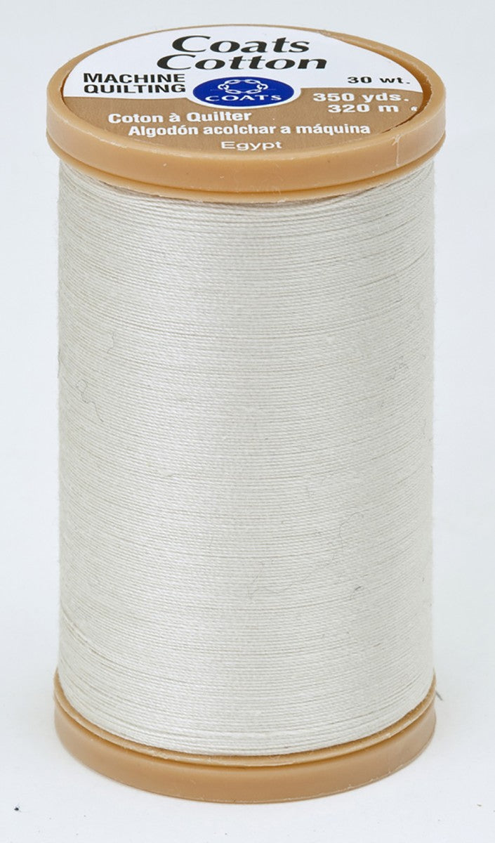 Coats Cotton Machine Quilting Thread 350yd - Natural