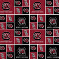 South Carolina Gamecocks NCAA Cotton Fabric -1/2 Yard