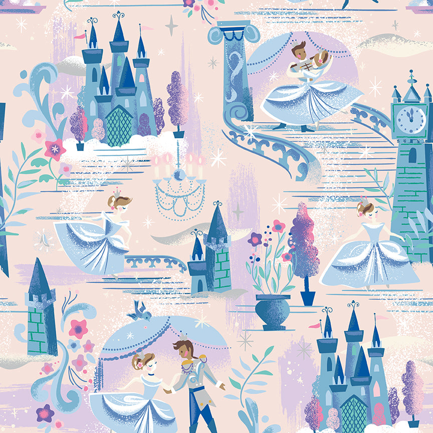 Wishes The Ball Ballerina Sparkle by Jill Howarth for Riley Blake Designs - 1/2 Yard - image 2