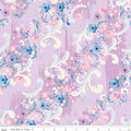 Wishes Cindy's Flowers Vanity Sparkle by Jill Howarth for Riley Blake Designs - 1/2 Yard