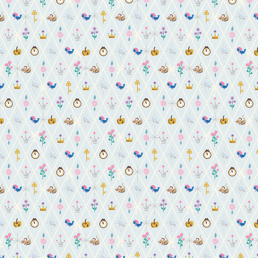 Wishes Diamond Powder Sparkle by Jill Howarth for Riley Blake Designs - 1/2 Yard - image 2