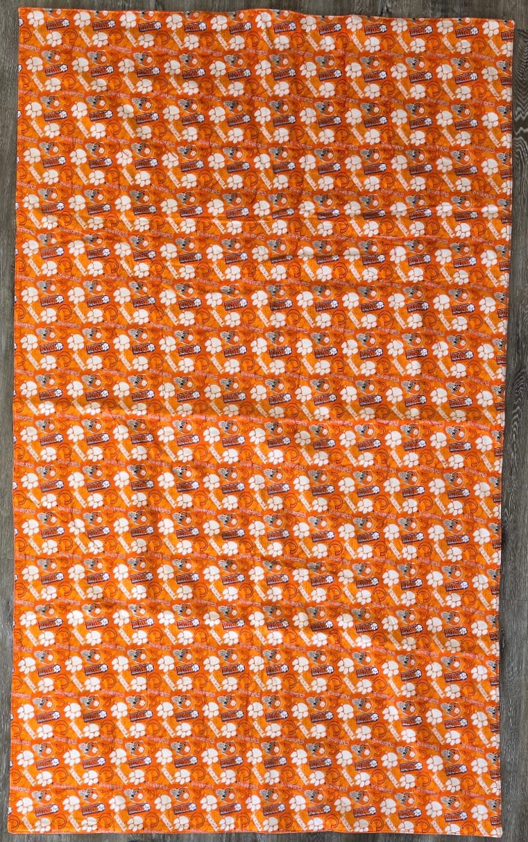 Clemson Quilt by Sherry M. 42" x 70"
