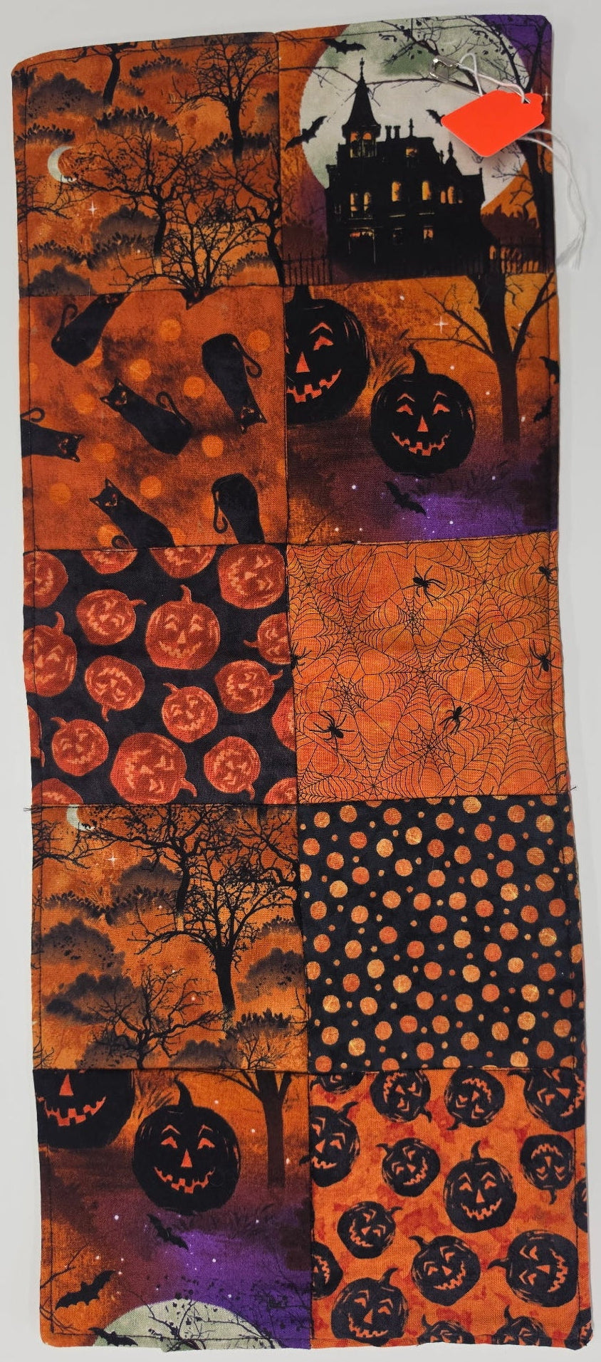 Orange Small Halloween Runner by Sherry M. 8.5" X 20.5"