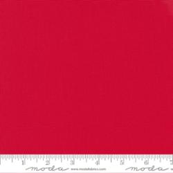Bella Solids Bettys Red by Moda fabric