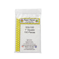 1" Square Paper Pieces - 150 Pieces