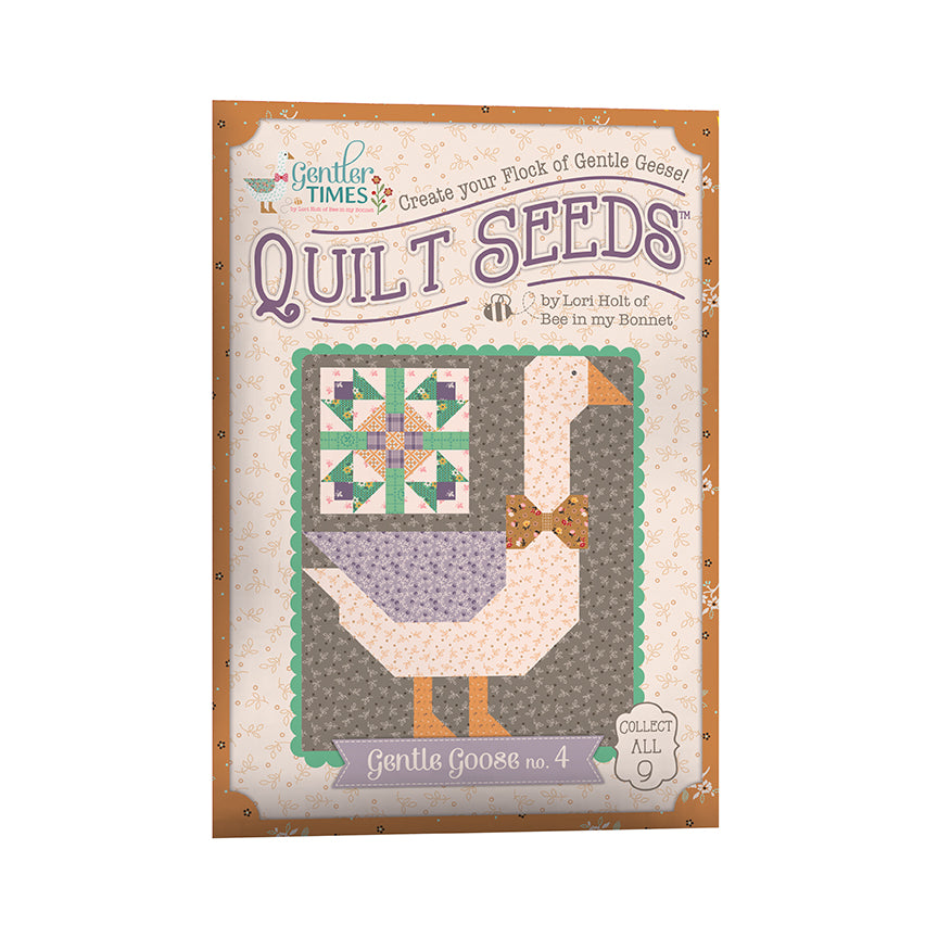 Lori Holt Gentler Times Quilt Seeds Complete Set #1-9 - Quilt Seeds #4