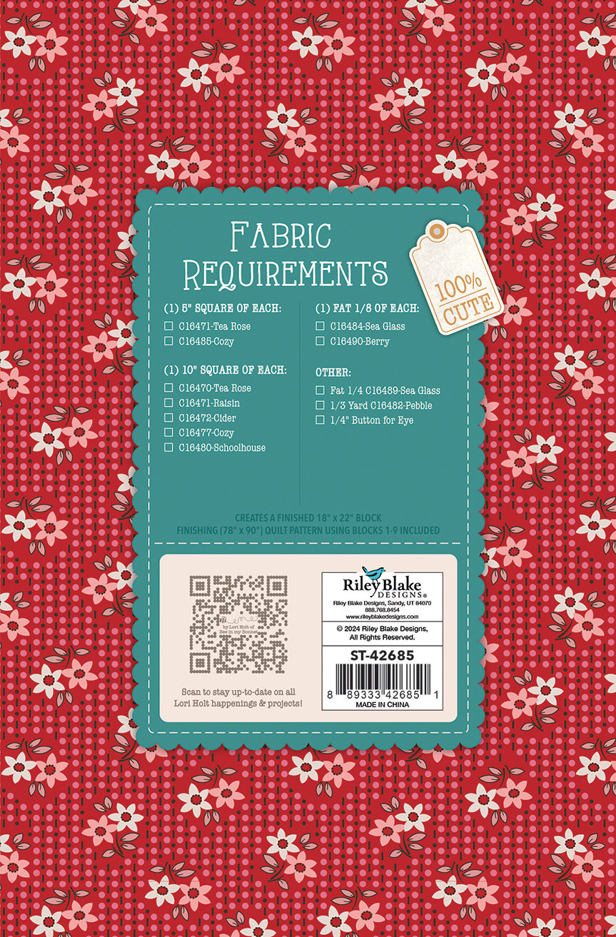 Lori Holt Gentler Times Quilt Seeds #5 - image 3