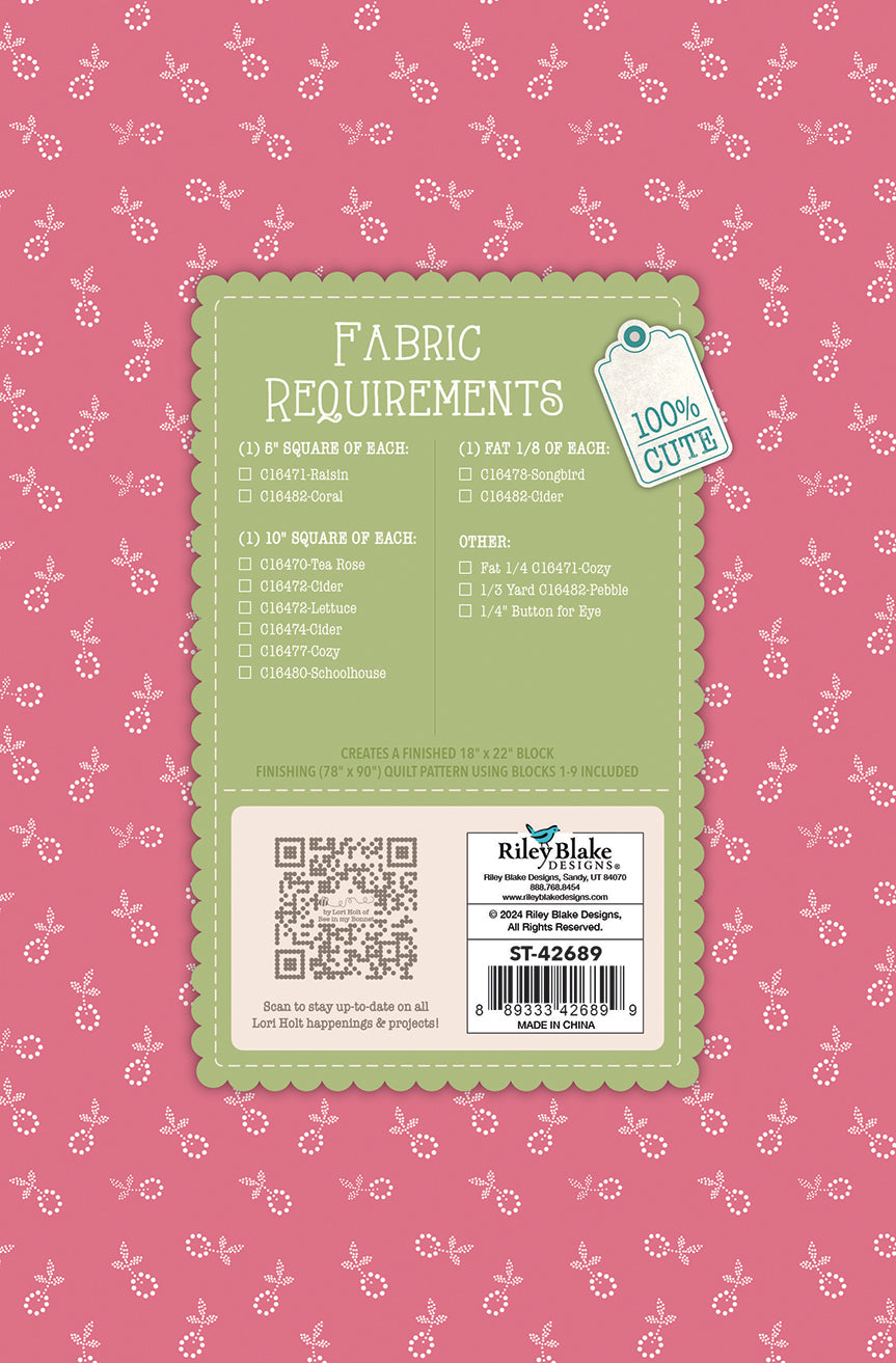 Lori Holt Gentler Times Quilt Seeds #9 - image 3