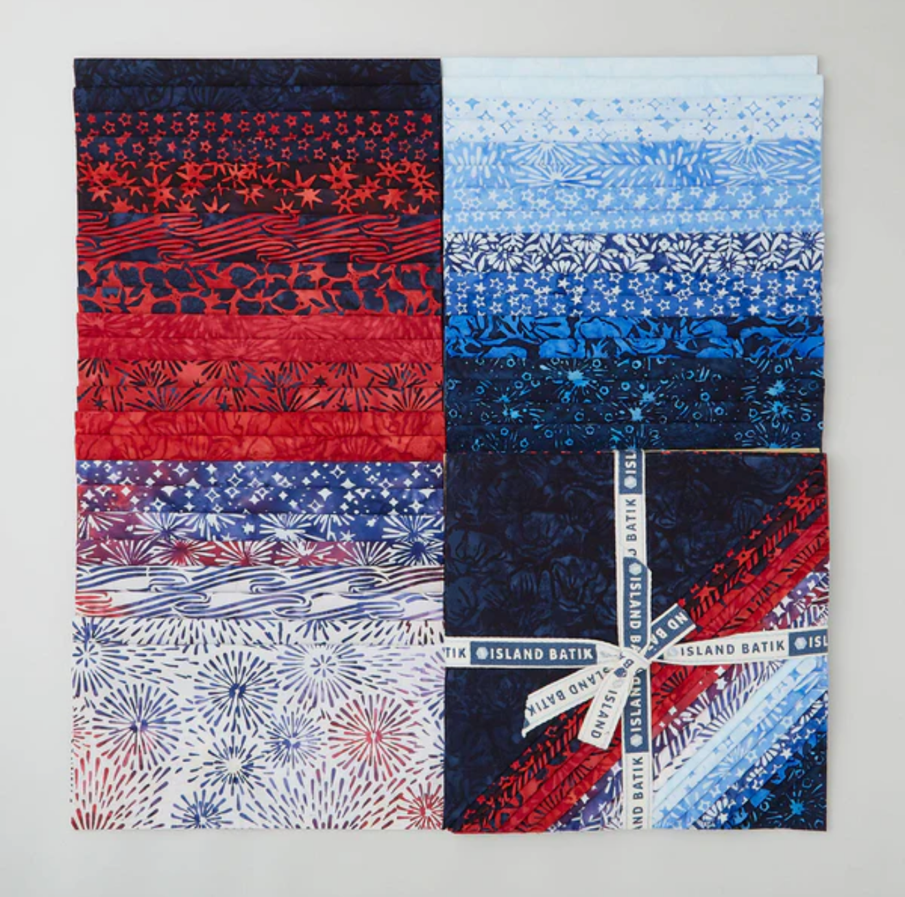 Liberty Batiks 10" Squares for Island Batik