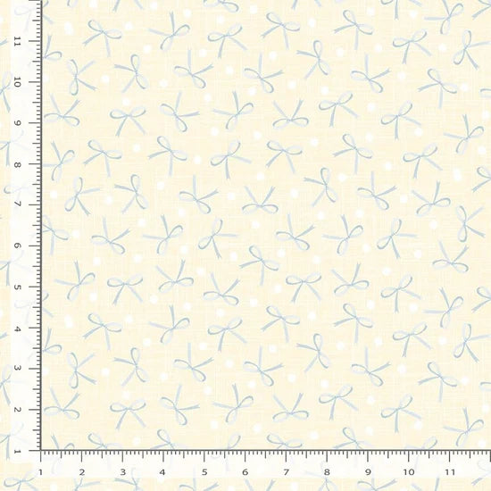 Bows Vanilla Till The Cows Come Home by Timeless Treasues - 1/2 Yard
