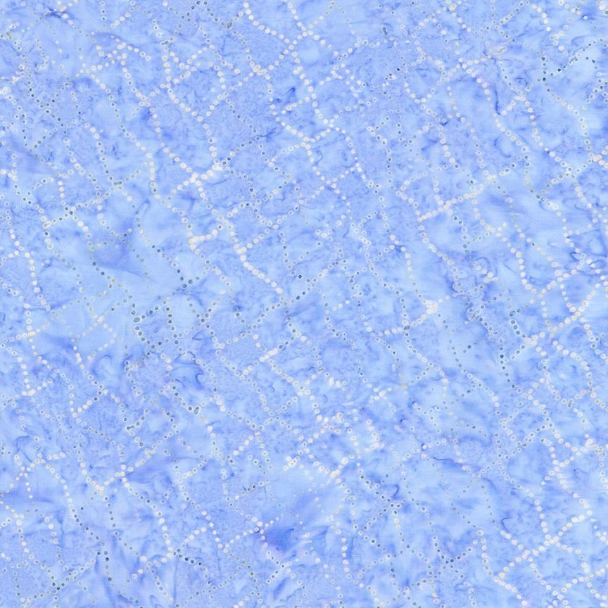 Pastel Tonga Batiks Net Tide Dotty by Timeless Treasure -1/2 Yard