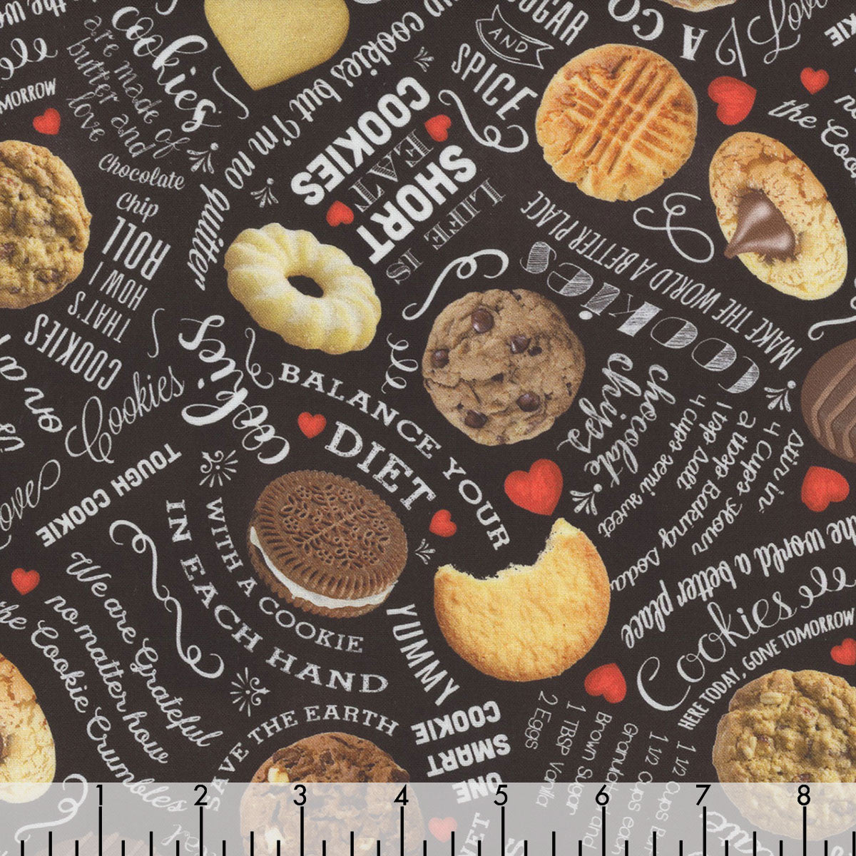 Smart Cookie Text Black