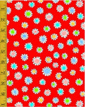 Twilight Garden - RED by Christine Graf for QT Fabrics - 1/2 Yard