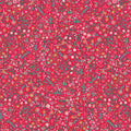 Wintertide Blooms Jolly Wintertale Collection - 1/2 Yard