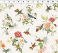 Hummingbird Days Toile by Katie Pertiet from Clothworks - 1/2 Yard