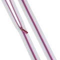 Tula Pink #5 Nylon Coil Zipper - White