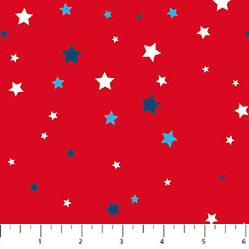 Northcott America 250 Red Stars 29058-24