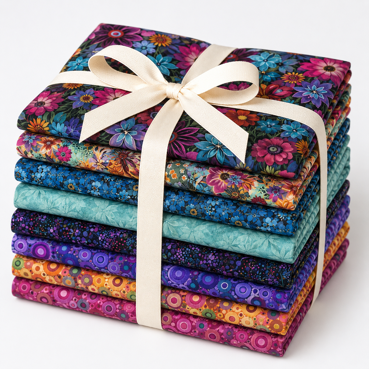 Calico Cat - Timeless Treasures - Fat Quarter Bundle 8 piece