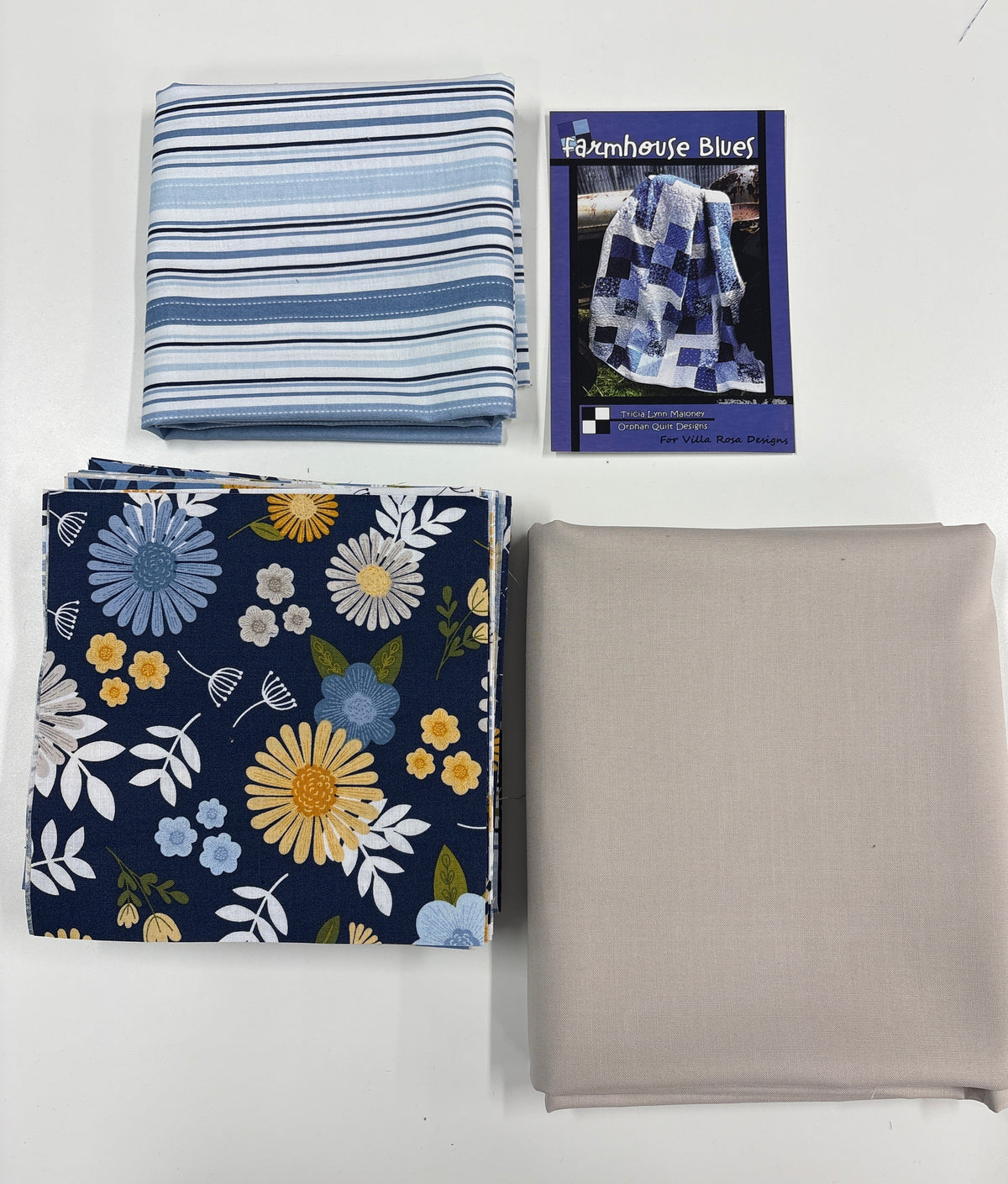 Farmhouse Blues Quilt Kit