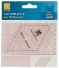 EZ Quilting Jelly Roll Ruler: Mini 60 degree Diamond