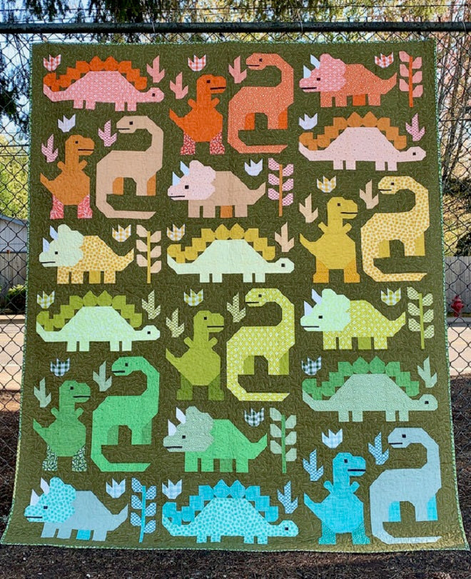Dinosaurs Quilt Pattern