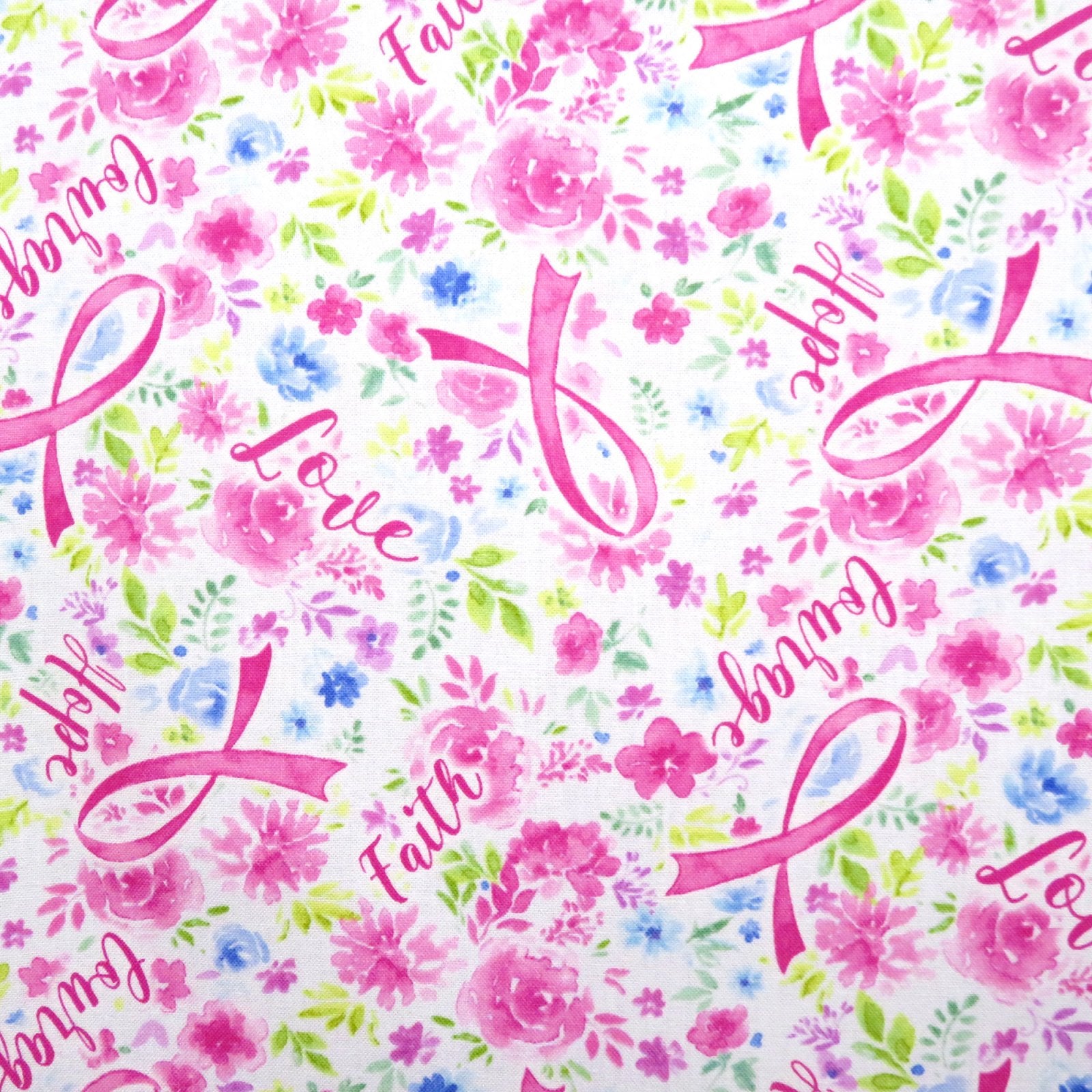 Evie Pink Ribbon and Floral