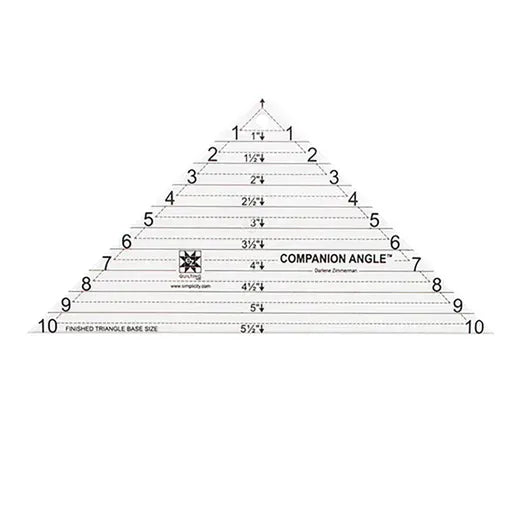 EZ Companion Angle Triangle Ruler