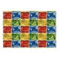Harry Potter Stained Glass Blocks Multi Camelot Fabrics Cotton Fabric - 1/2 Yard