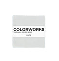 Colorworks Premium Solids Snow 5" Chips - 42 Pieces by Northcott