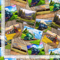 Trains Postcards and Tracks Multi