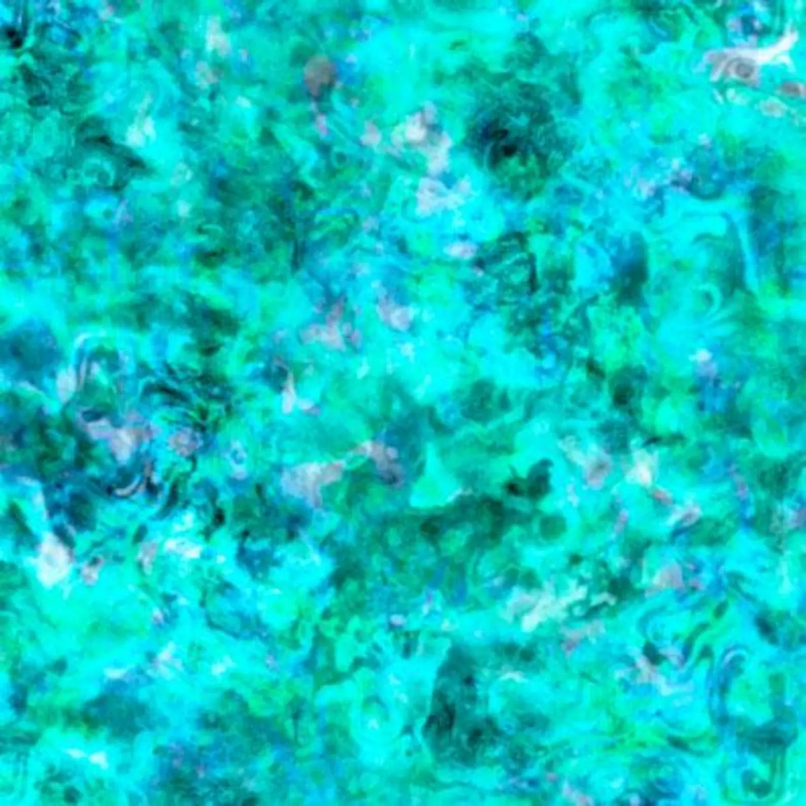 OCEANA - PRISM - TURQUOISE By Dan Morris for QT Fabrics - 1/2 Yard