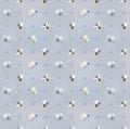 FIGO Fabrics Honey Bloom Blue Bees 90467-40 -1/2 Yard
