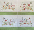 Hummingbird Days -Fat Quarter Panel by Katie Pertiet from Clothworks 1/2 Yard