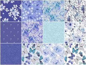 Bluetiful Bliss Favorites 10" Squares by Studio e