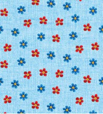 Something to Crow About - Petal Flower Sky 16084-50 by Benartex - 1/2 Yard