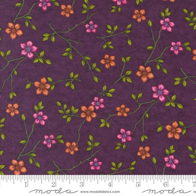 Moda Holly Taylor In Bloom Spring Fling Violet 6942-13 1/2 Yard