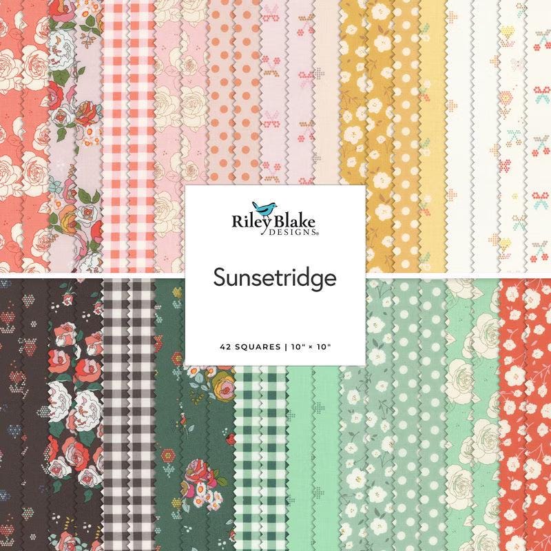 Sunsetridge 10" Stacker Minki Kim for Riley Blake Designs