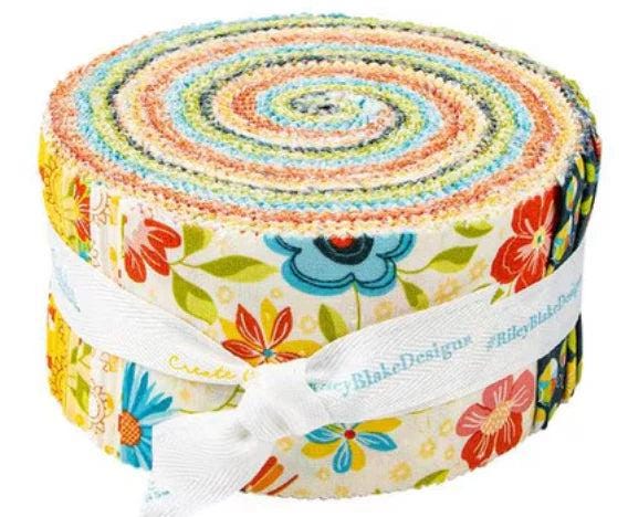 Here Comes the Sun 2.5" Rolie Polie | Sandy Gervais for Riley Blake Designs