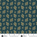 Carolina by Jo Morton - Blue Leaf and Bloom Fat Quarter 18"X21"