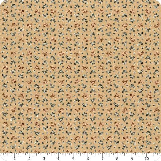 Carolina by Jo Morton - Blue Darling Buds Fat Quarter 18"X21"