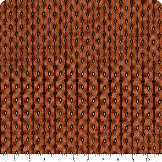 Carolina by Jo Morton - Cheddar Dotty Stripe Fat Quarter 18"X21"